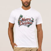 merry chrismes Noel  Tシャツ (正面)