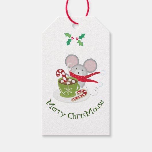 Merry ChrisMouse, Holiday Mouse ギフトタグ (正面)