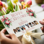 Merry ChristmasとHappy New Year Collageの写真 シーズンカード<br><div class="desc">共有"メリークリスマスとハッピーニューイヤーのコラージュ写真のホリデーカード"あなたのフェスティバルスピリットを。 この美しいカードは、カスタマイズ可能なコラージュのレイアウトを備えお気に入りのて、季節の喜びをキャプチャするアレ素晴らしートであなたの家族の写真を展示することができる。製品詳細：サイズ：ニーズに合わせて複数のサイズで利用可能。カスタマイズ：自分の文字、写真、心のこもった休日の願いを簡単にカスタマイズして、あなただけのユニークな作る。品質：色と磨高品質き仕上げ鮮やかのためのカードストックに印刷。友人や家族に温かい願いを送るのに最適なカードで、伝統とパーソナライゼーションを組み合わせ、大切に思い出すキープサケを作り出す。今日はコラージュのカードを注文し、このホリデーシーズンに愛を広げる！</div>