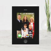 Merry Christmasの写真を自分で撮る シーズンカード (正面)