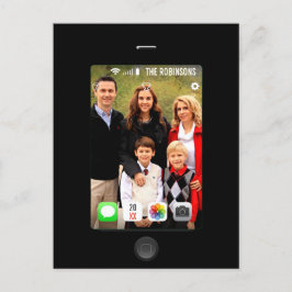 Merry Christmasの写真を自分で撮る 案内ポストカード