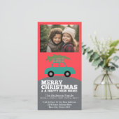 Merry Christmasの写真 – 新しいホームアドレス移動 シーズンカード (スタンド正面)