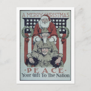 Merry_Christmasの。_Peaceの。_Propagandaポスター シーズンポストカード