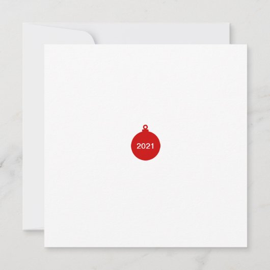 MERRY CHRISTMASオーナメント写真の追加 (裏面)