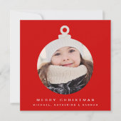 MERRY CHRISTMASオーナメント写真の追加 (正面)