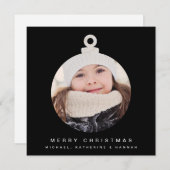 MERRY CHRISTMASオーナメント写真の追加 (正面/裏面)