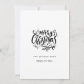 MERRY CHRISTMAS写真の追加 (裏面)