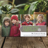 Merry Christmas写真 – 3枚 シーズンカード