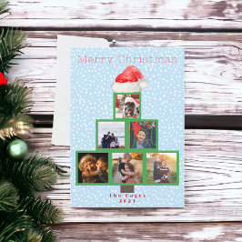 Merry Christmas数々の Photo Year in Review Holiday シーズンカード