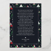 Merry Christmas | とても仲が良いことの定義 箔シーズンカード (裏面)