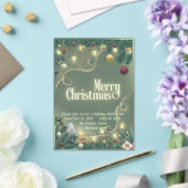 Merry Christmas  アクリル招待状 (インサイチュ (ウェディング))