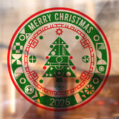 Merry Christmas ウィンドウサイン (シート2)