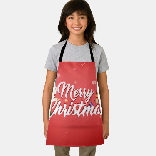 Merry christmas エプロン (インサイチュ)