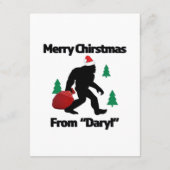 Merry Christmas  エンクロージャーカード (裏面)