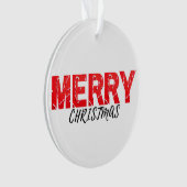 Merry Christmas   オーナメント (正面)