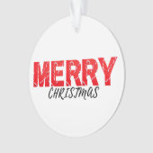 Merry Christmas   オーナメント (正面)