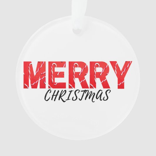 Merry Christmas   オーナメント (正面)
