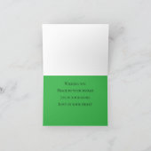 Merry Christmas  カード (内部)