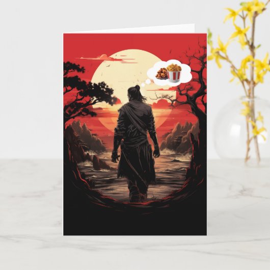 Merry Christmas カード (黄色い花)