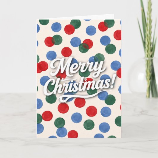 Merry Christmas カード (正面)