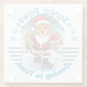 Merry Christmas ガラスコースター (裏面)