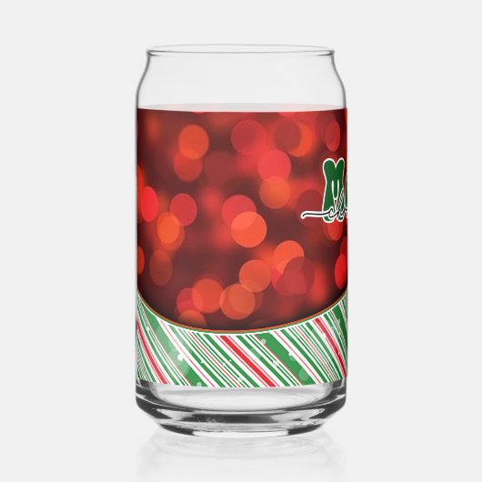 Merry Christmas ガラス缶 (正面)