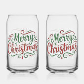 Merry Christmas  ガラス缶 (裏面)