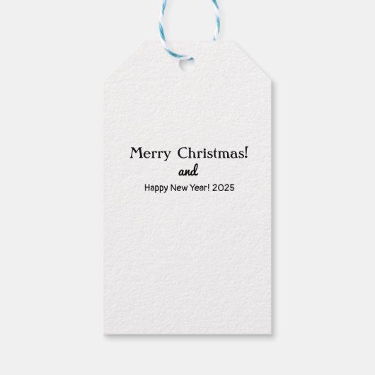 Merry Christmas! ギフトタグ (裏面)