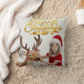 Merry Christmas クッション (ブランケット)