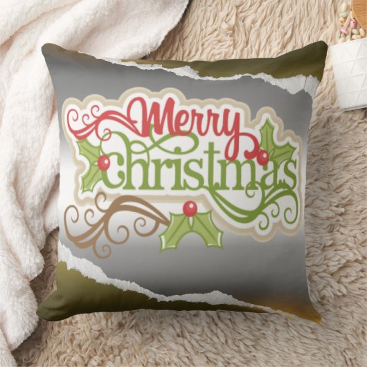 Merry Christmas  クッション (ブランケット)