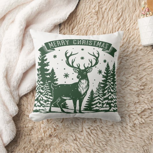 Merry Christmas クッション (ブランケット)
