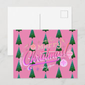 Merry Christmas -クリスマスデザインカスタマイズ シーズンポストカード (正面/裏面)