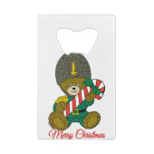 Merry Christmas クレジットカード栓抜き (裏面)