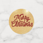 Merry Christmas コンフェッティ (スモール正面)