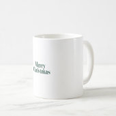 Merry Christmas コーヒーマグカップ (正面右)