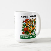 Merry Christmas コーヒーマグカップ (正面右)