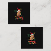 MERRY CHRISTMAS コーリングカード (正面/裏面)