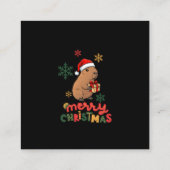 MERRY CHRISTMAS コーリングカード (裏面)