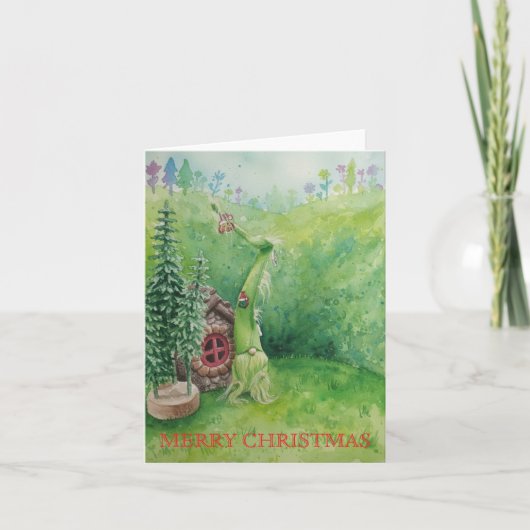 Merry Christmas サンキューカード (正面)