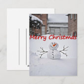 Merry Christmas シーズンカード (正面/裏面)