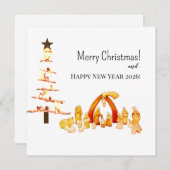 Merry Christmas! シーズンカード (正面/裏面)