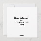 Merry Christmas!  シーズンカード (裏面)