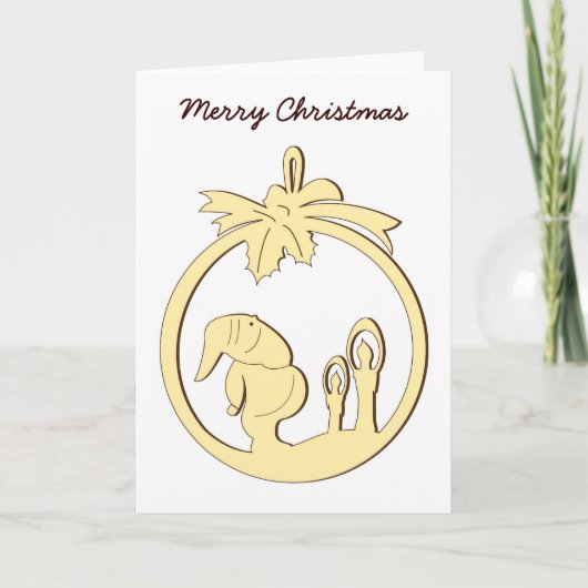 Merry Christmas シーズンカード (正面)