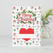 Merry Christmas シーズンカード (スタンド正面)