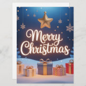  Merry Christmas シーズンカード (正面/裏面)