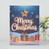  Merry Christmas シーズンカード (スタンド正面)