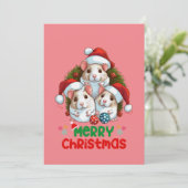 Merry Christmas  シーズンカード (スタンド正面)