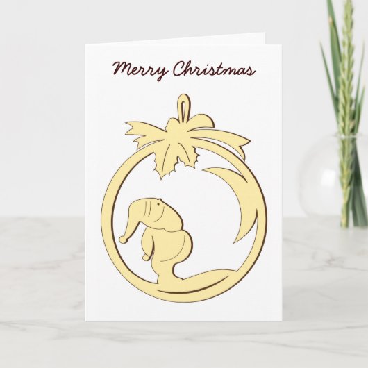 Merry Christmas シーズンカード (正面)