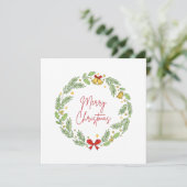 Merry Christmas シーズンカード (スタンド正面)