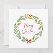 Merry Christmas シーズンカード (正面)